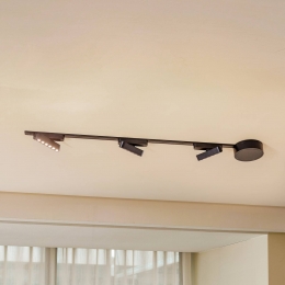 LindbyRailsysteem48VLumaro3LED-stripszwartCCT