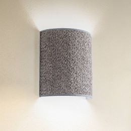 EulunaWandlampBouclevanstofgrijs
