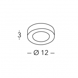 austroluxKolarzClickRplafondlampzwartmetaalGX5312cm