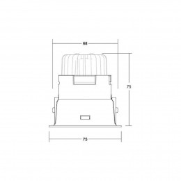 BRUMBERGLEDspotBinatodimbaaraansluitdooswit