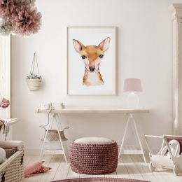 MacoDesignTafellampRosabellemetvoetinkooivormroze