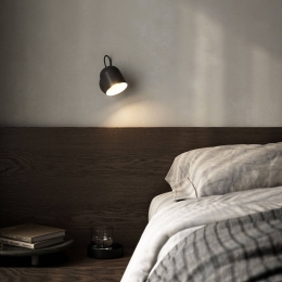 DFTPbyNordluxWandlampAnglemettuimelschakelaarzwart