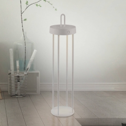 JUSTLIGHTGmbHJUSTLIGHTLEDtafellampAnselmgrijs-beige50cmstrijkijzer