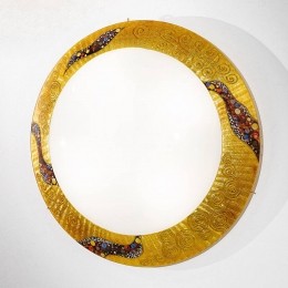 KolarzSerenaKissGoudwandlamp24kt50cm