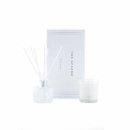 TedSparksFreshLinenCandleDiffuserSet