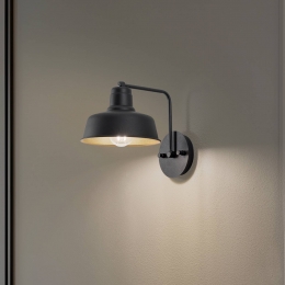 OpviqWandlampBerceste181-Azwartgoud