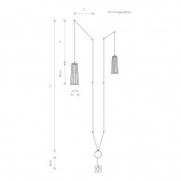 NowodvorskiLightingWandlampDovermetstekkerzwart2-lamps