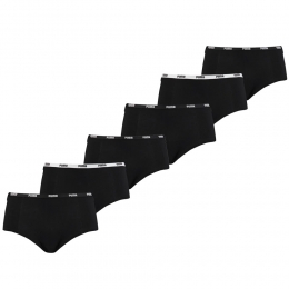 PumaMiniShortDamesZwart6-Pack-XL