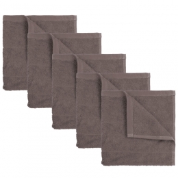 TheOneKeukendoek50x50cmTaupe-5stuks