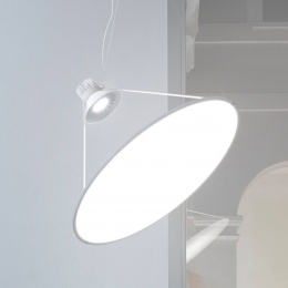LuceplanLEDhanglamp75cmopaalwit