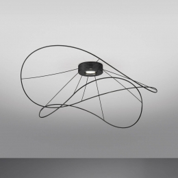 AxoLightAxolightHoops2LEDplafondlampzwart