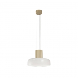 FabasLuceLEDhanglampLunarwitgoudglasCCTdimbaar