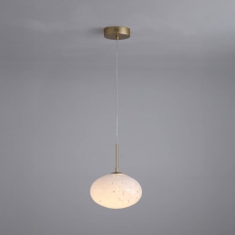 SearchlightLEDhanglampConfetti25cmgoudkleurigwitglas