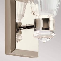 QuintiesseKayvaLEDwandlampIP441-lampgepolijstnikkel