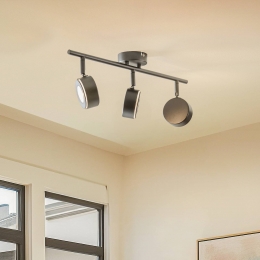 LindbyspotJylazwart4000K3-lampsGX53