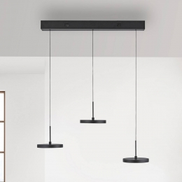 JUSTLIGHTGmbHJUSTLIGHTLEDhanglampPlatazwart3-lamps3000K