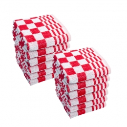 ByrklundKeukendoekCleanFreshRood-12stuks