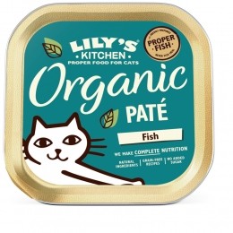 19xLilysKitchenKattenvoerNatOrganicPatVis85gr