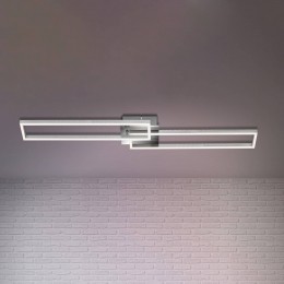 BrilonerFrameLEDplafondlampafstandsbedieningchroom