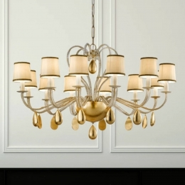 MasieroCrmekleurigekroonluchterANOUK115cm