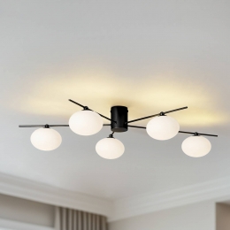 LindbyValisaplafondlampzwart5-lamps