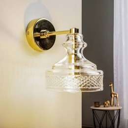 ArgonWandlampCrosbymetmooieglazenkap