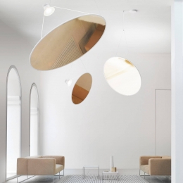 LuceplanLEDhanglamp75cmgoud