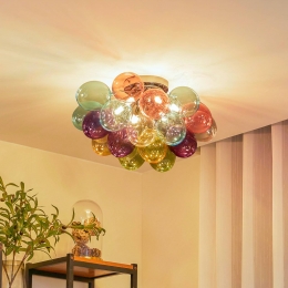 LucandeplafondlampDiborahkleurrijkglas50cmG9