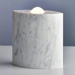 TECNOLUMENEgyptianEye-marmerenvloerlampmetdimmer