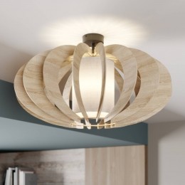 SIGMAPlafondlampModernALmethoutenlamellen60cm