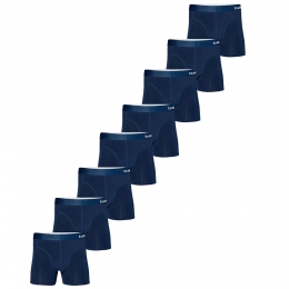 ApolloBoxershortsHerenBambooBasicNavy8-pack-S