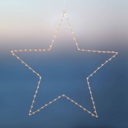 SiriusLEDdecoratievesterLivaStargoud70cm