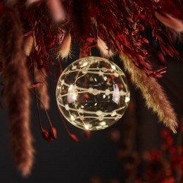 SiriusDecoratievehangerZoeteKerstbal10cm