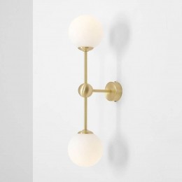 ALDEXWandlampAlison2-lampsmessingwit59cm