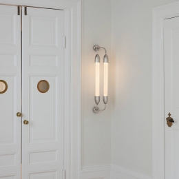 UMAGEwandlampLemonSqueeze2-lampslengte77cmstaalkleurig