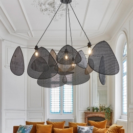 MARKETSEThanglampScreenXXL90cmzwartrotan