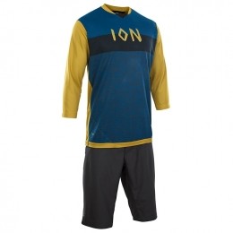 IONScrubAMPSetfietsshirtfietsbroekvoorheren