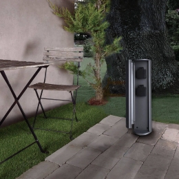 Deko-LightContactdooszuilmettweestopcontactenIP44