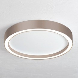 BoppAuraLEDplafondlamp55cmwittaupe