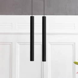 UMAGEChimesTallLEDhanglampeikenzwart