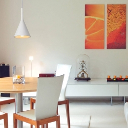 LucideGipsyconischehanglampvangips