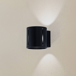 SOLLUXLIGHTINGWandlampTopaupdownzwartframe