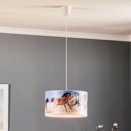 DuollaPrinthanglampHorses