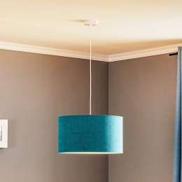 DuollaHanglampBristolgewevenpatroonturquoise