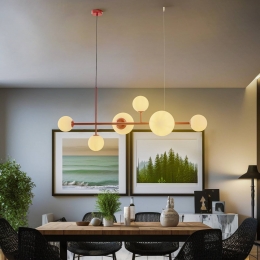 ALDEXHanglampJoelwijnroodwit6-lamps