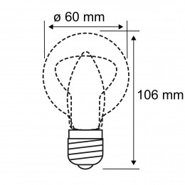 PaulmannLEDlampE279W2700Kmatdimbaar