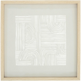 SchilderijDesioHout50x50cm