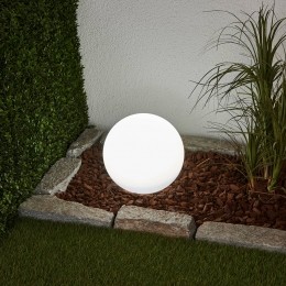 LindbyLEDlampopzonne-energieLago25cmbolgrondpinwit