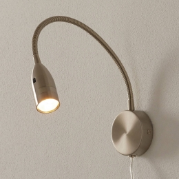 FISCHERHONSELLEDwandlampStengebarenbedieningwandhouderrond