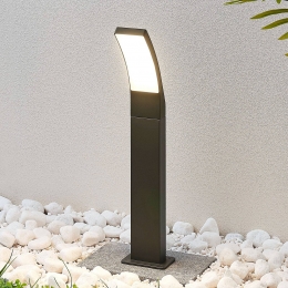 LindbyIlvitaLEDtuinpadverlichting60cmantracietmetaalIP54